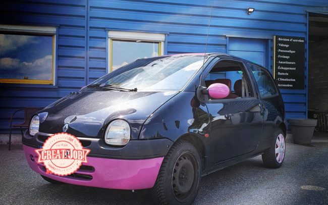 Changement de pneumatiques, filtres à air, filtre à essence, et soufflet de cardan pour cette renault twingo réalisé par JR MOTORS à Sausheim.