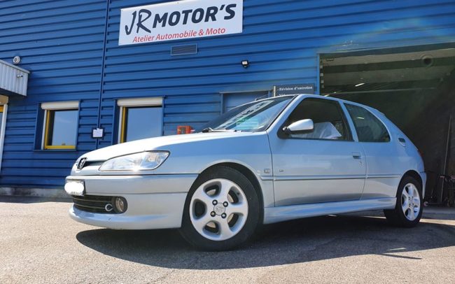 Rénovation de cette 306 une nouvelle jeunesse réalisé par le garage JR MOTORS à Sausheim.